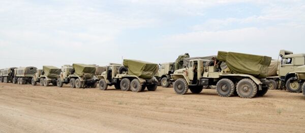 Первый этап командно-штабных военных учений - Sputnik Азербайджан