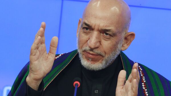 Экс-президент Исламской республики Афганистан Хамид Карзай - Sputnik Азербайджан