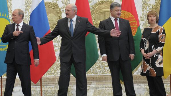 Визит В.Путина в Белоруссию - Sputnik Azərbaycan