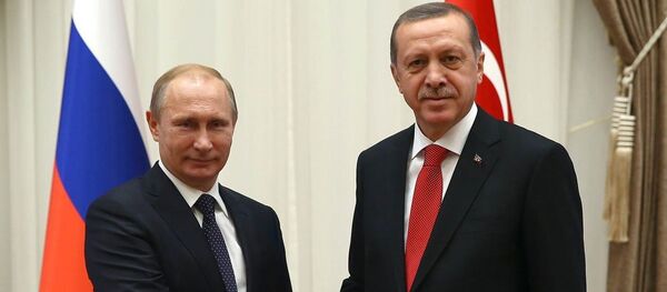 Эрдоган и Путин - Sputnik Азербайджан