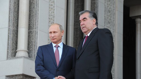 Рабочий визит президента РФ В.Путина в Таджикистан для участия в саммите ОДКБ - Sputnik Азербайджан