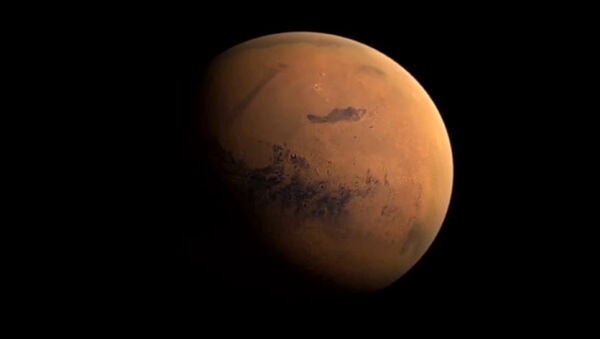 Планетологи обнаружили следы супервулканов на поверхности Марса - Sputnik Азербайджан