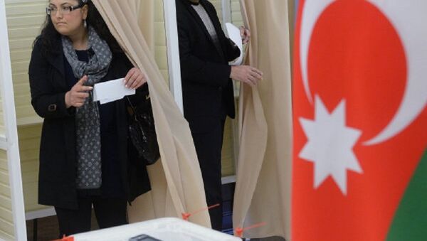 Выборы президента проходят в Азербайджане - Sputnik Азербайджан
