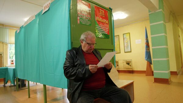 Выборы в Беларуси - Sputnik Azərbaycan