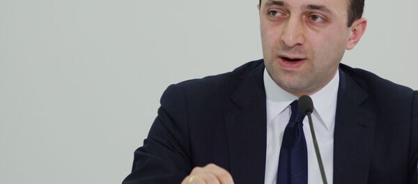 Пресс-конференция главы грузинского МВД Ираклия Гарибашвили Пресс-конференция главы грузинского МВД Ираклия Гарибашвили - Sputnik Азербайджан