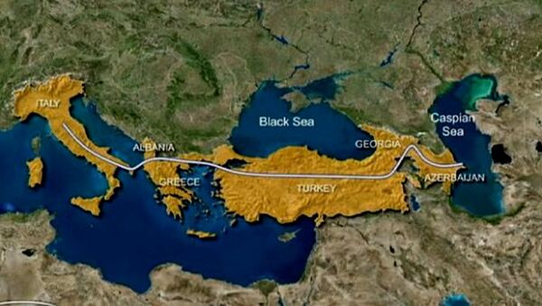 Южный газовый коридор - Sputnik Azərbaycan