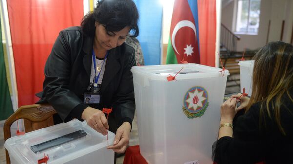 Выборы Президента Республики Азербайджан - Sputnik Азербайджан
