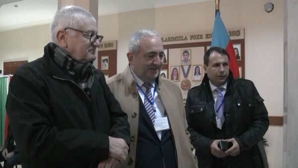 Иностранные наблюдатели оценили парламентские выборы в Азербайджане - Sputnik Азербайджан