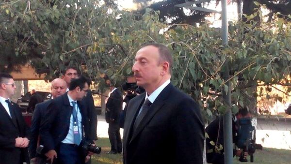 Ильхам Алиев прибыл в Грузию с официальным визитом - Sputnik Azərbaycan