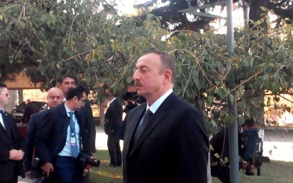Ильхам Алиев прибыл в Грузию с официальным визитом - Sputnik Азербайджан