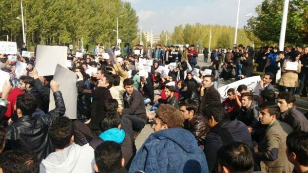 акции протеста в Иране - Sputnik Азербайджан