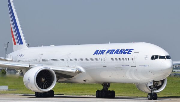 Air France təyyarəsi - Sputnik Азербайджан