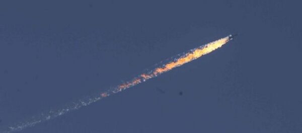 Türkiye-Suriye sınırında askeri uçak düştü - Sputnik Азербайджан