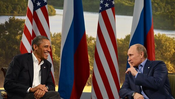 ABD Başkanı Barack Obama - Rusya Devlet Başkanı Vladimir Putin - Sputnik Azərbaycan