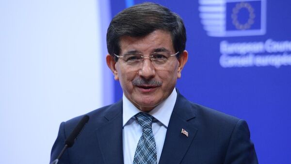 Türkiye Başbakanı Ahmet Davutoğlu - Sputnik Azərbaycan