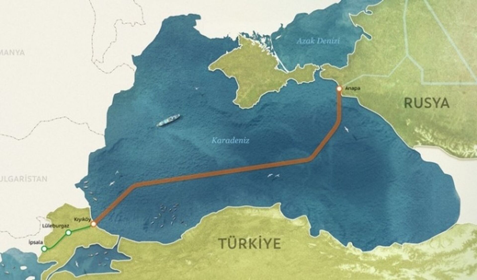 Türk axını layihəsi - Sputnik Azərbaycan, 1920, 02.10.2022