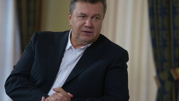Бывший президент Украины Виктор Янукович - Sputnik Азербайджан