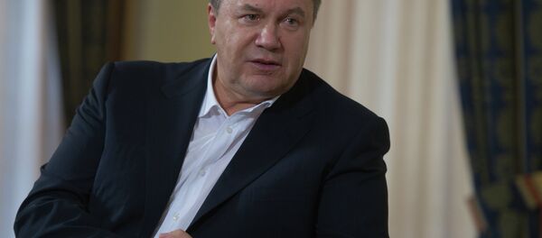 Бывший президент Украины Виктор Янукович Бывший президент Украины Виктор Янукович - Sputnik Азербайджан