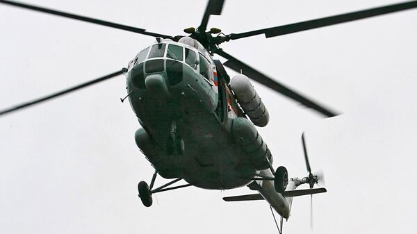 Tuva Cumhuriyeti'nde kaybolan helikopter - Sputnik Azərbaycan