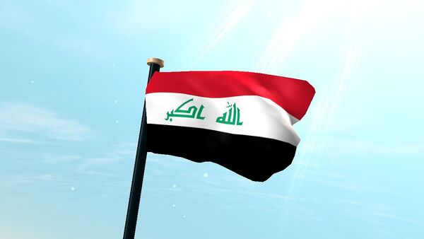 Иракский флаг - Sputnik Azərbaycan