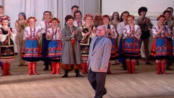 Игорь Моисеев и его детище - легендарный ансамбль народного танца. Архив - Sputnik Азербайджан