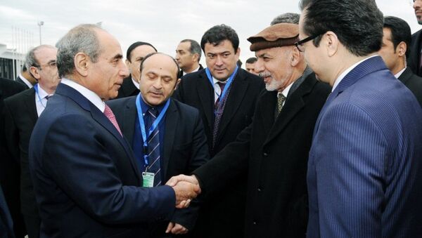 Президент Афганистана Ашраф Гани прибыл в Азербайджан - Sputnik Азербайджан