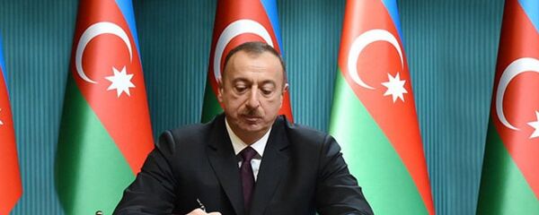 Президент Ильхам Алиев. Фото с официального сайта главы государства - Sputnik Азербайджан