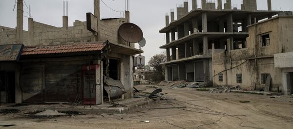 Зона боевых действий в Сирии. Архивное фото - Sputnik Азербайджан