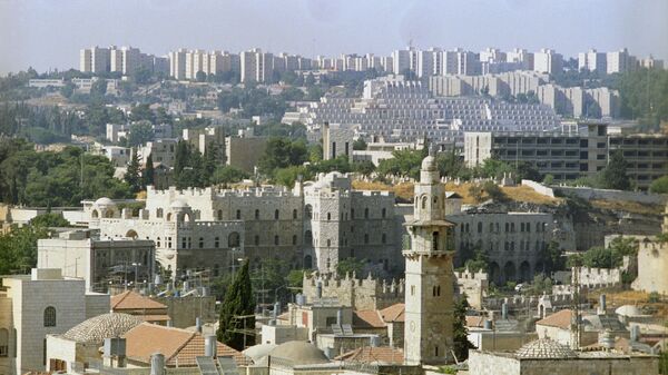 Панорама Иерусалима. Архивное фото - Sputnik Азербайджан