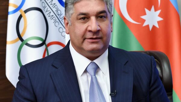 Azərbaycan Respublikası Gənclər və İdman naziri Azad Rəhimov - Sputnik Азербайджан