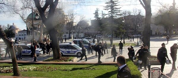Sultanahmet'də partlayış Sultanahmet'də partlayış - Sputnik Азербайджан