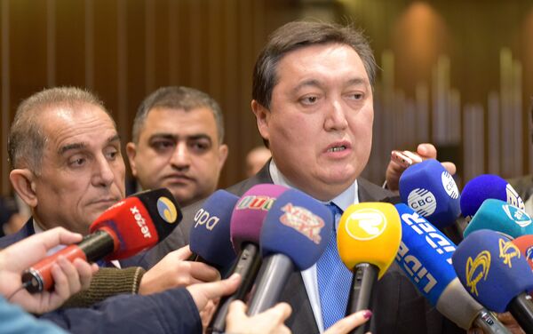 Аскар Мамин, глава Казахстанские железные дороги - Sputnik Азербайджан