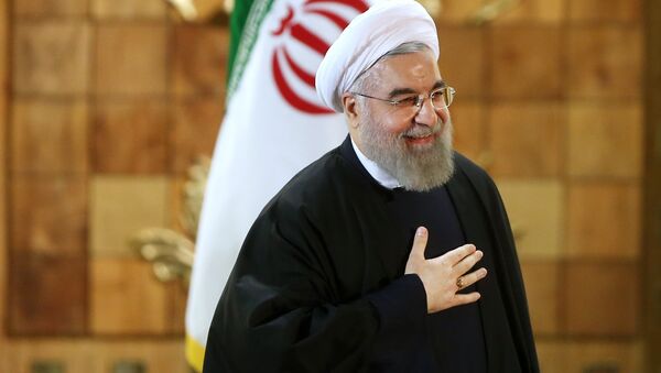 Президент Ирана Хасан Рухани - Sputnik Азербайджан