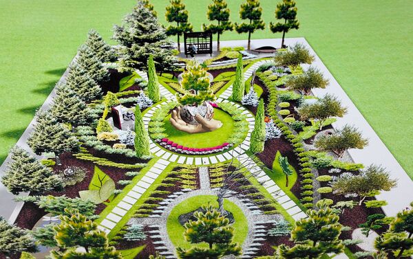 План Центрального ботанического сада - Sputnik Азербайджан