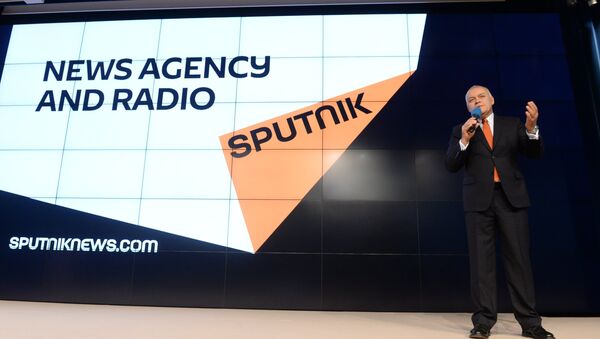 Презентация международного новостного бренда Sputnik. Архивное фото - Sputnik Азербайджан