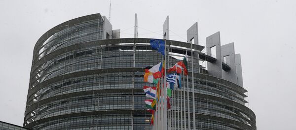 Здание Европарламента в Страсбурге - Sputnik Азербайджан