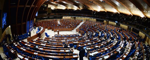 Пленарное заседание зимней сессии Парламентской ассамблеи Совета Европы - Sputnik Азербайджан