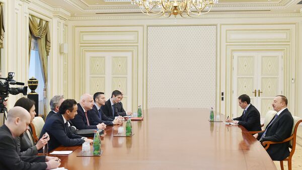 Встреча президента Ильхама Алиева с делегацией Парламентской ассамблеи ОБСЕ - Sputnik Азербайджан