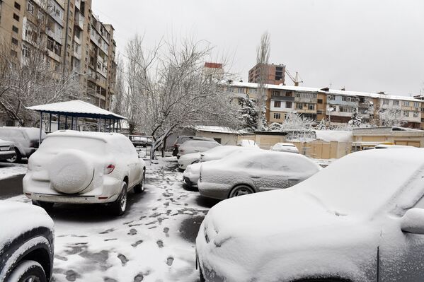 Снег в Баку - Sputnik Азербайджан