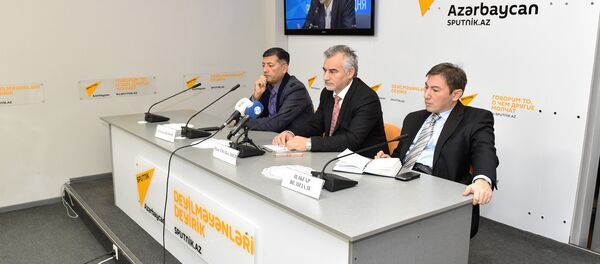Азербайджанские экономические аналитики на видеомосте Москва – Астана – Баку Азербайджанские экономические аналитики на видеомосте Москва – Астана – Баку - Sputnik Азербайджан