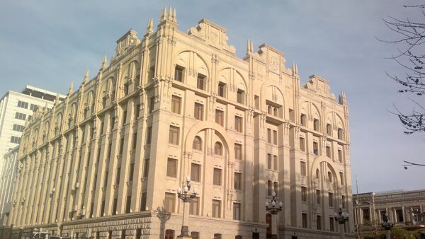 Здание Министерства Внутренних Дел Азербайджана - Sputnik Азербайджан