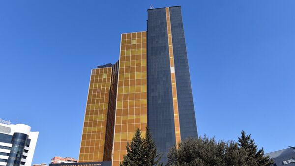 Mərkəzi Bankın binası, arxiv şəkli - Sputnik Azərbaycan