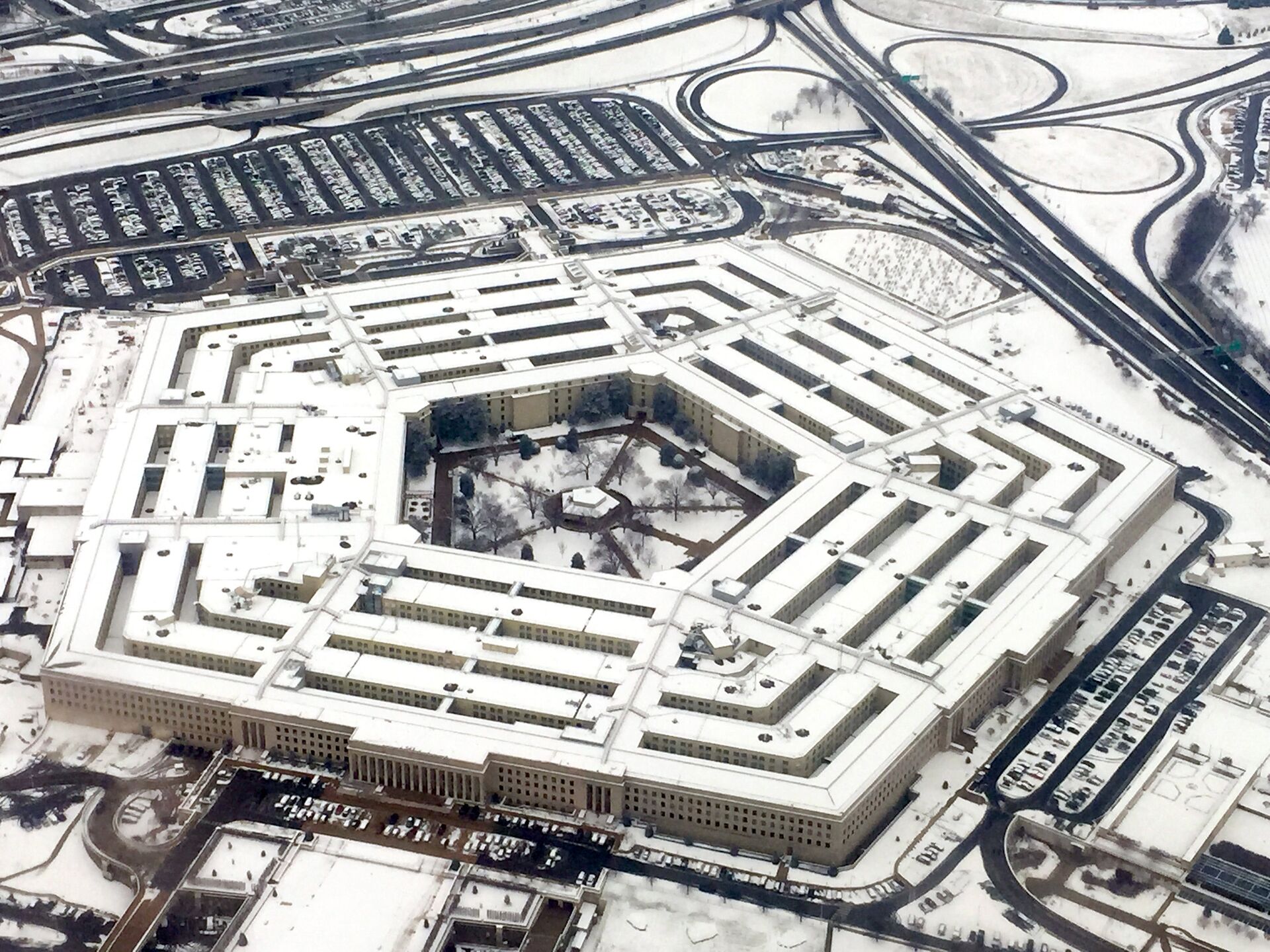Пентагона - здания Министерства обороны США