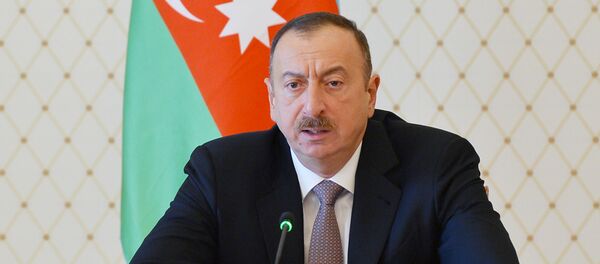 Президент Азербайджанской Республики Ильхам Алиев - Sputnik Азербайджан