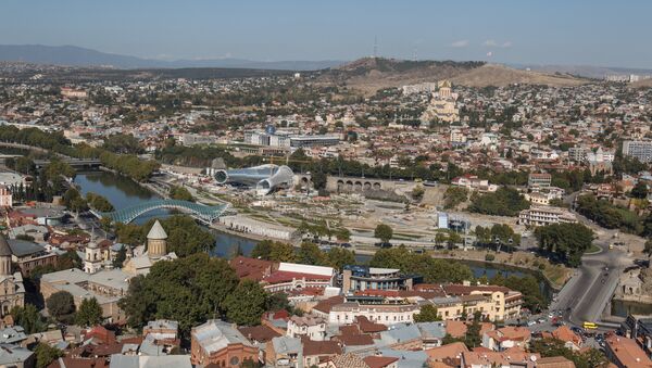 Вид на город Тбилиси - Sputnik Азербайджан