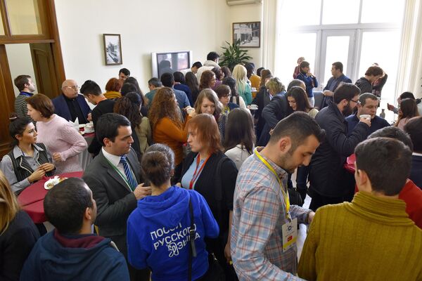 Встреча в Зимней школе мультикультурализма - Sputnik Азербайджан