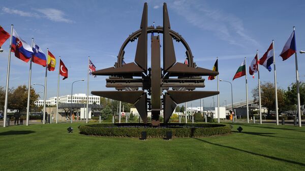 Штаб-квартира НАТО в Брюсселе, фото из архива - Sputnik Азербайджан