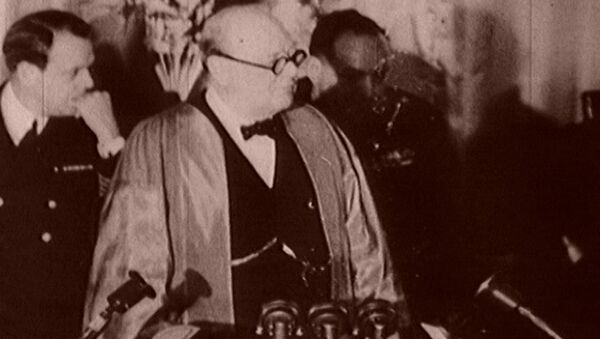 Зловещая тень коммунизма в речи Уинстона Черчилля в Фултоне. 1946 год - Sputnik Азербайджан