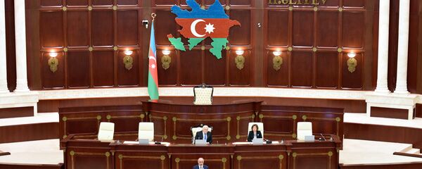 Заседание в парламенте, архивное фото Заседание в парламенте, архивное фото - Sputnik Азербайджан