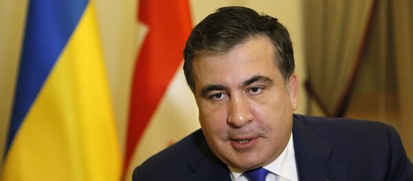 Михаил Саакашвили, председатель Одесской областной государственной администрации - Sputnik Азербайджан